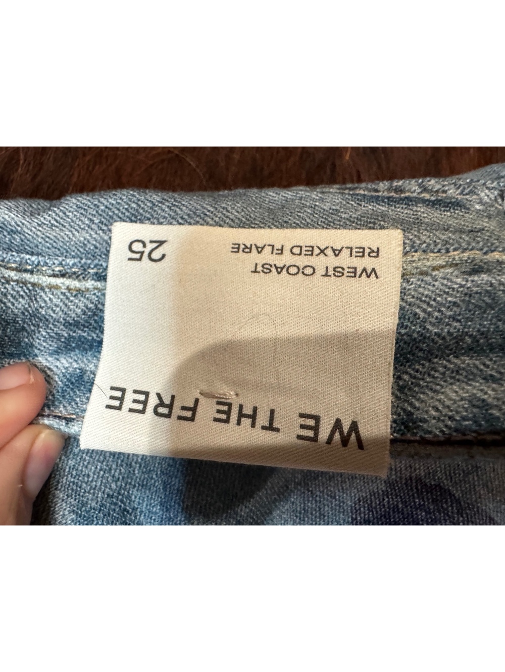 NEW WITH TAGS Free People West Coast Illusions & Cutwork Jeans – Size 25 - Picture 8 of 10
